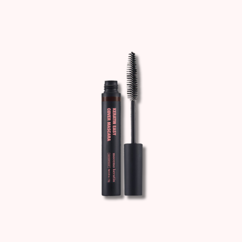 Moremo Keratin Easy Cover Mascara Dark Brown 12g