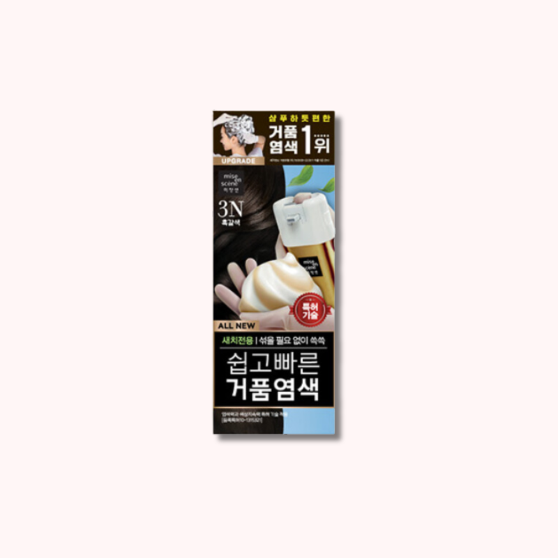 Mise-en-scene All New Easy and Fast Foam Dyeing 3N dark brown 80g