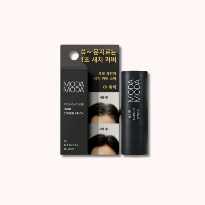 MODAMODA Pro-Change Hair Cover Stick #01 Black 3.5g