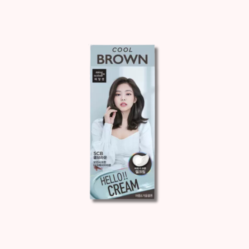 Mise-en-scene Hello Cream Personal Hair Color 5CB Cool Brown 125g