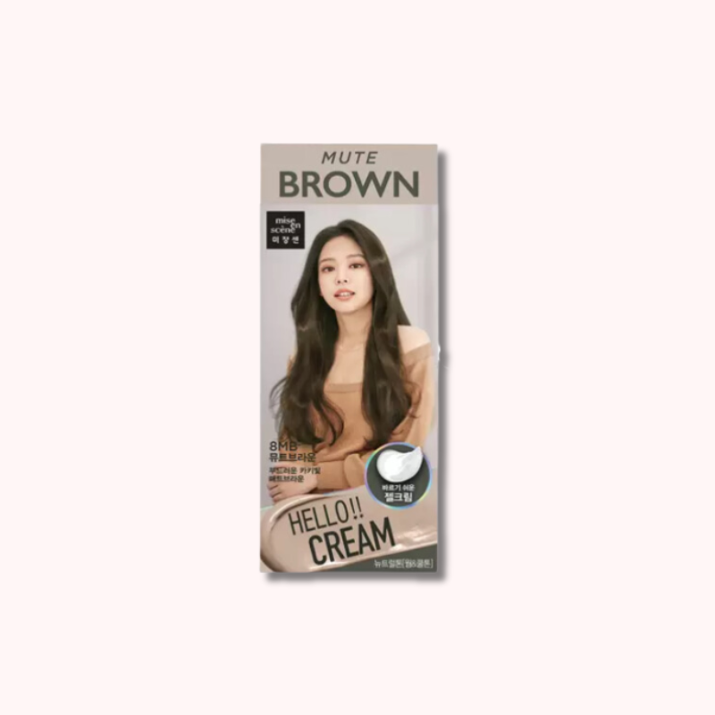 Mise-en-scene Hello Cream Personal Hair Color 8MB Mute Brown 125g