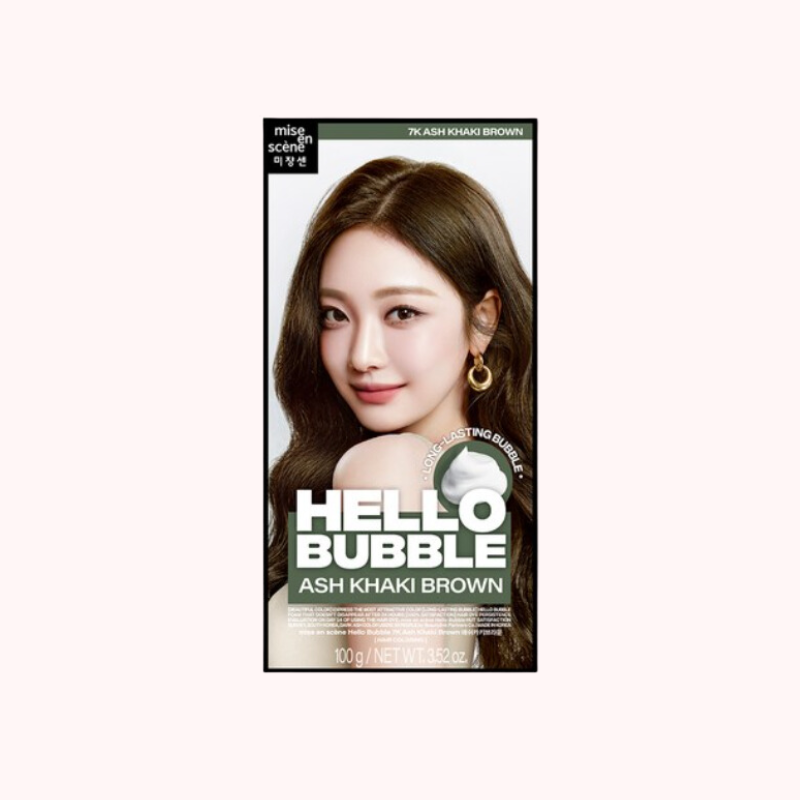 Mise-en-scene Hello Bubble 7K Ash Khaki Brown 100g